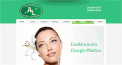 Desktop Screenshot of clinicaandreluiz.com.br